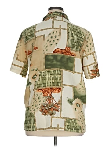 Alfred Dunner Short Sleeve Blouse (view 2)