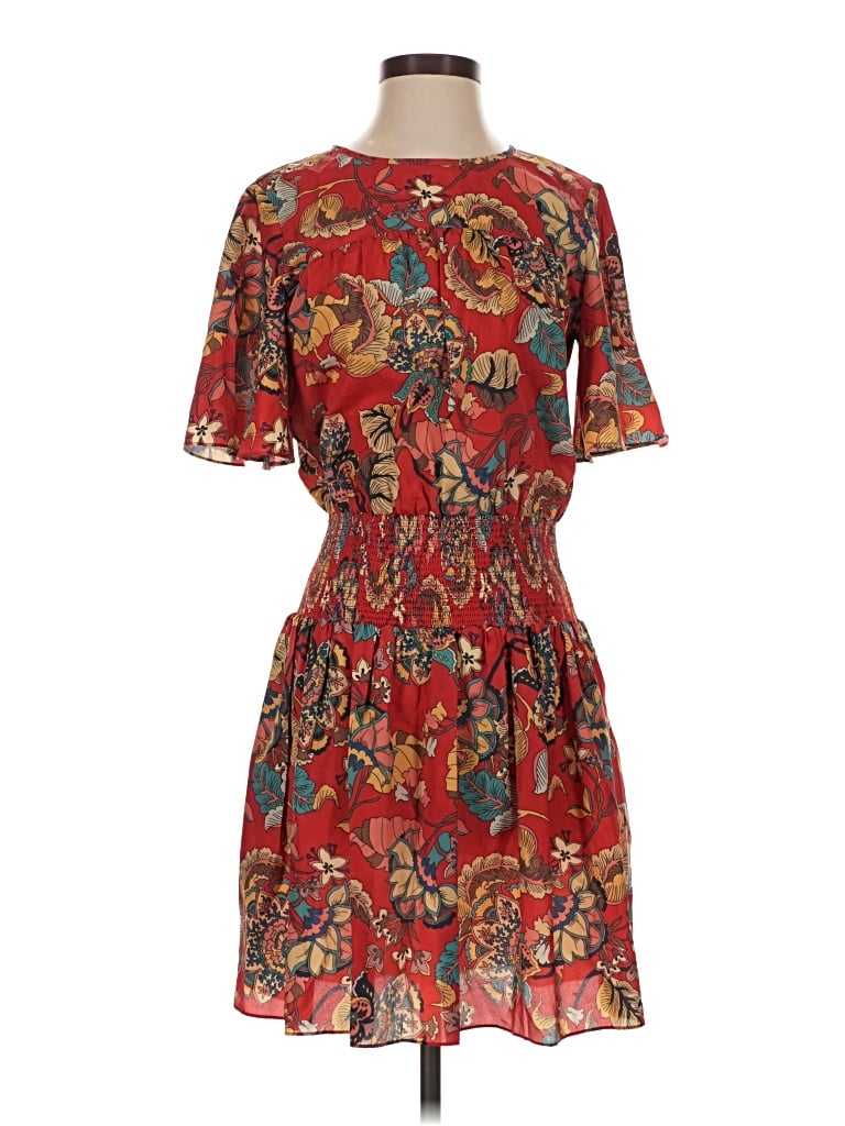 Pre-owned Shoshanna Casual Dress In Red