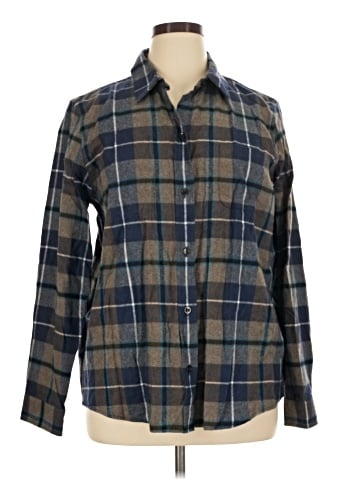 L.L.Bean Long Sleeve Button-Down Shirt (view 1)