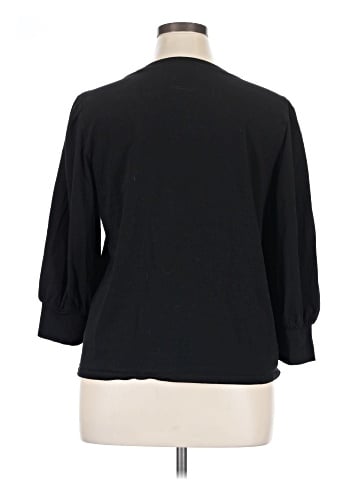 Ann Taylor Factory 3/4 Sleeve T-Shirt (view 2)