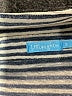 J. McLaughlin Stripes Gray 3/4 Sleeve Button-Down Shirt Size S - photo 7