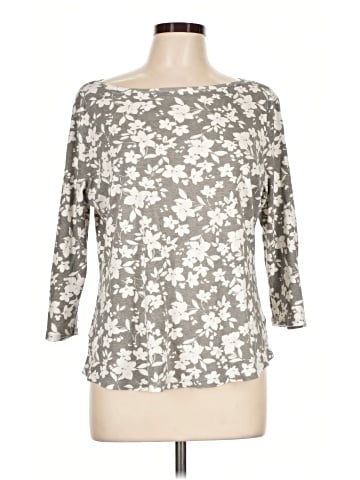 Croft & Barrow 3/4 Sleeve T-Shirt (view 1)
