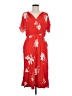 DR2 Tropical Red Cocktail Dress Size M - photo 1