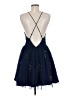 ASOS 100% Polyester Stars Blue Cocktail Dress Size 8 - photo 2