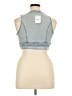 Forever 21 Blue Sleeveless Blouse Size XL - photo 2