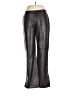 Dana Buchman 100% Leather Black Leather Pants Size 10 Petite - photo 1