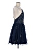 ASOS 100% Polyester Stars Blue Cocktail Dress Size 8 - photo 4