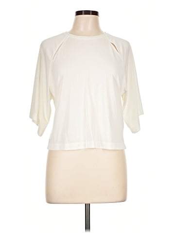 Zara W&B Collection 3/4 Sleeve T-Shirt (view 1)