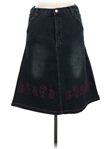Valentino Rudy Denim Skirt (view 1)