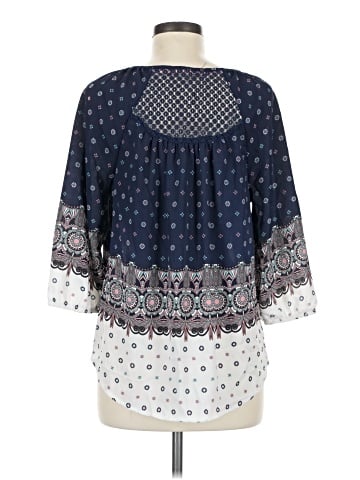 Rewind 3/4 Sleeve Blouse (view 2)