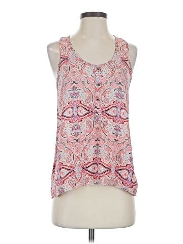 Blue Rain Sleeveless Blouse (view 1)