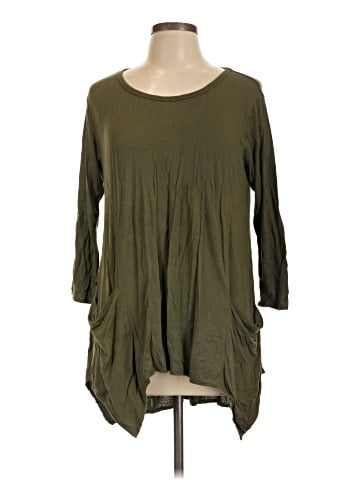 Goo Yoo 3/4 Sleeve Top (view 1)