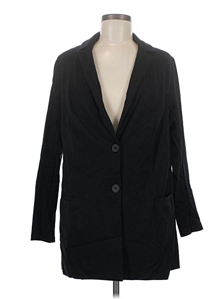 Pre-owned Torrid Blazer Jacket In Black