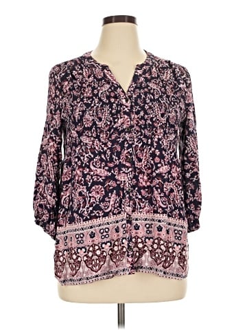 Knox Rose 3/4 Sleeve Blouse (view 1)