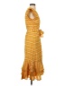 Sugar Lips Stripes Yellow Casual Dress Size S - photo 4