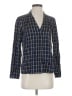 Babaton Blue Long Sleeve Blouse Size XS - photo 1