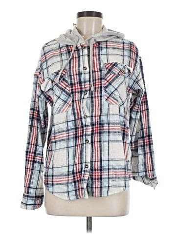 Natural Reflections Long Sleeve Button-Down Shirt (view 1)