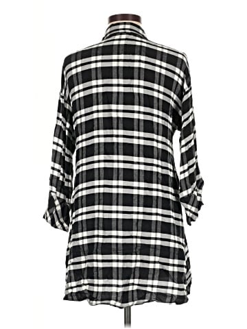 Zara Basic 3/4 Sleeve Button-Down Shirt (view 2)