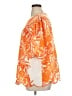 Cato Orange Short Sleeve Blouse Size XL (estimated) - photo 5