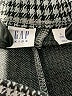Gap Kids Houndstooth Gray Skort Size 10 - photo 3