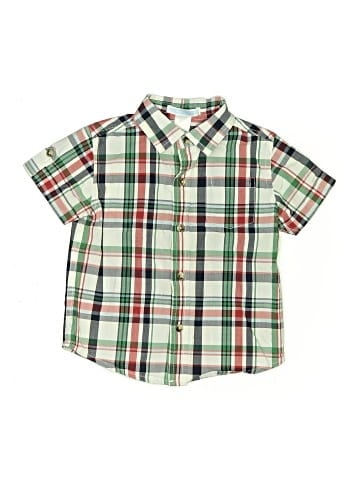 Janie and Jack Short Sleeve Button-Down Shirt (view 1)