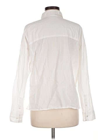 James Perse Long Sleeve Button-Down Shirt (view 2)