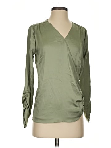 White House Black Market Long Sleeve Blouse (view 1)
