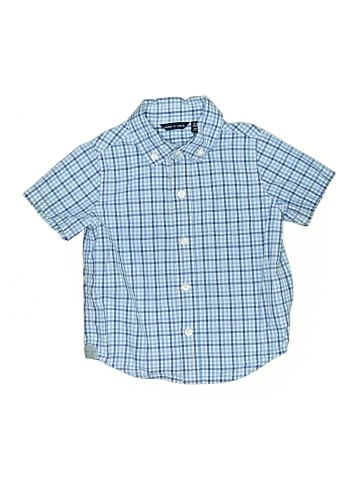 Janie and Jack Short Sleeve Button-Down Shirt (view 1)