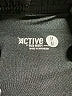 Active 100% Polyester Black Athletic Shorts Size M - photo 3