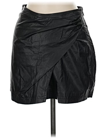 Vestique Faux Leather Skirt (view 1)