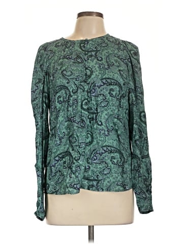 Rebecca Taylor Long Sleeve Silk Top (view 1)