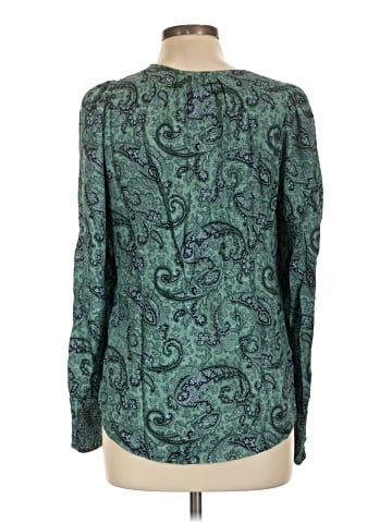 Rebecca Taylor Long Sleeve Silk Top (view 2)