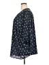 Catherines 100% Polyester Hearts Blue 3/4 Sleeve Blouse Size 4X - photo 5