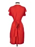 Nine West Solid Red Cocktail Dress Size S - photo 2