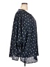 Catherines 100% Polyester Hearts Blue 3/4 Sleeve Blouse Size 4X - photo 4