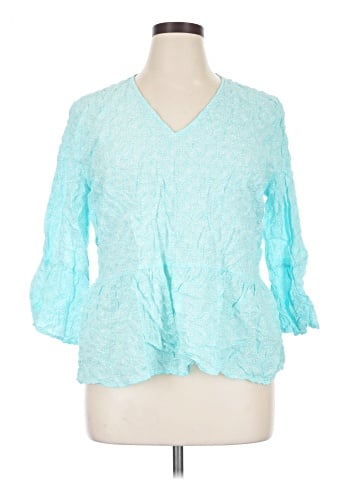 Style&Co 3/4 Sleeve Blouse (view 1)