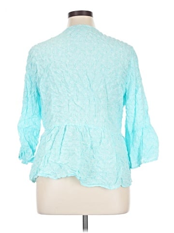 Style&Co 3/4 Sleeve Blouse (view 2)
