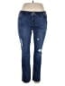 CAbi Hearts Blue Jeans Size 14 - photo 1
