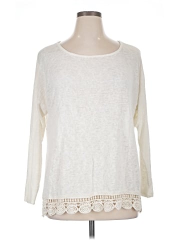 Bobeau Long Sleeve Top (view 1)