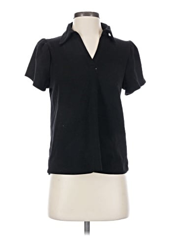 Crown & Ivy Short Sleeve Blouse (view 1)