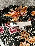 DR2 100% Polyester Floral Black Long Sleeve Blouse Size M - photo 7
