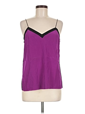 Tibi Sleeveless Silk Top (view 1)