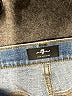 7 For All Mankind Color Block Blue Jeans Size S (estimated) - photo 6