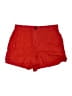 J.Crew 100% Linen Solid Red Shorts Size XS - photo 1
