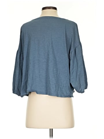 Garnet Hill 3/4 Sleeve T-Shirt (view 2)