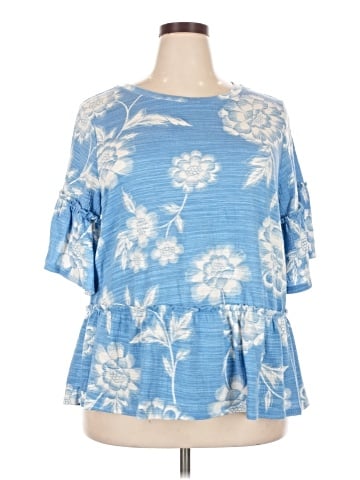 Lane Bryant 3/4 Sleeve Blouse (view 1)