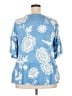 Lane Bryant Blue 3/4 Sleeve Blouse Size 18 - 20 Plus - photo 2