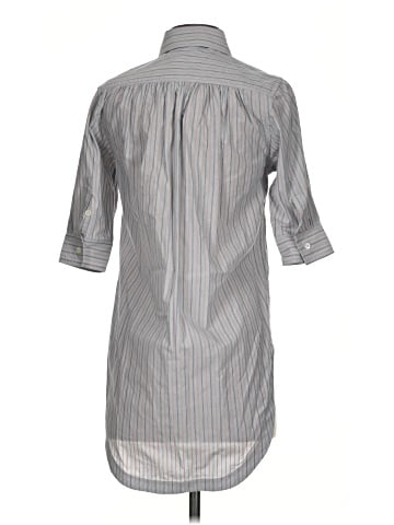 Billy Reid 3/4 Sleeve Button-Down Shirt (view 2)