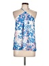 Ramy Brook 100% Polyester Blue Sleeveless Blouse Size L - photo 1