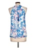 Ramy Brook 100% Polyester Blue Sleeveless Blouse Size L - photo 2